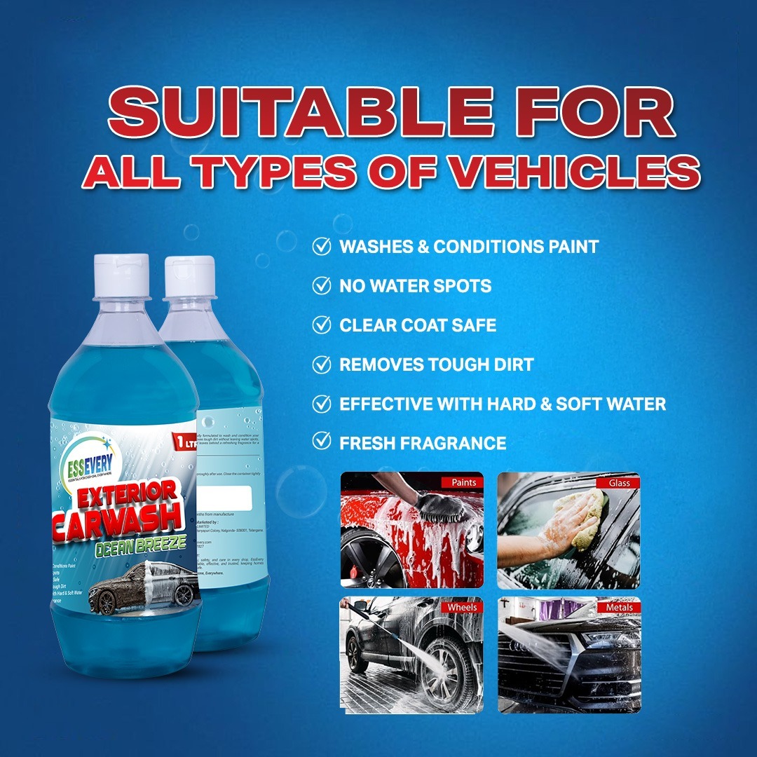 Car Exterior Clean Ocean Breeze